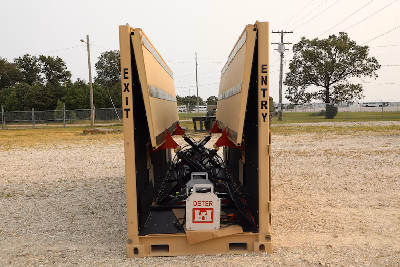 Corps develops vehicle barrier to protect dams