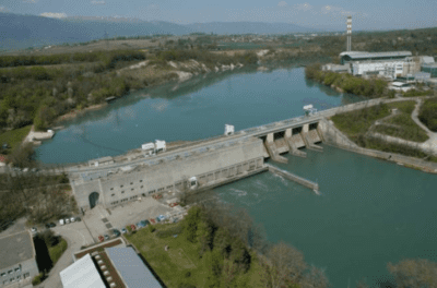Managing sediment behind an 80-year-old dam in Switzerland
